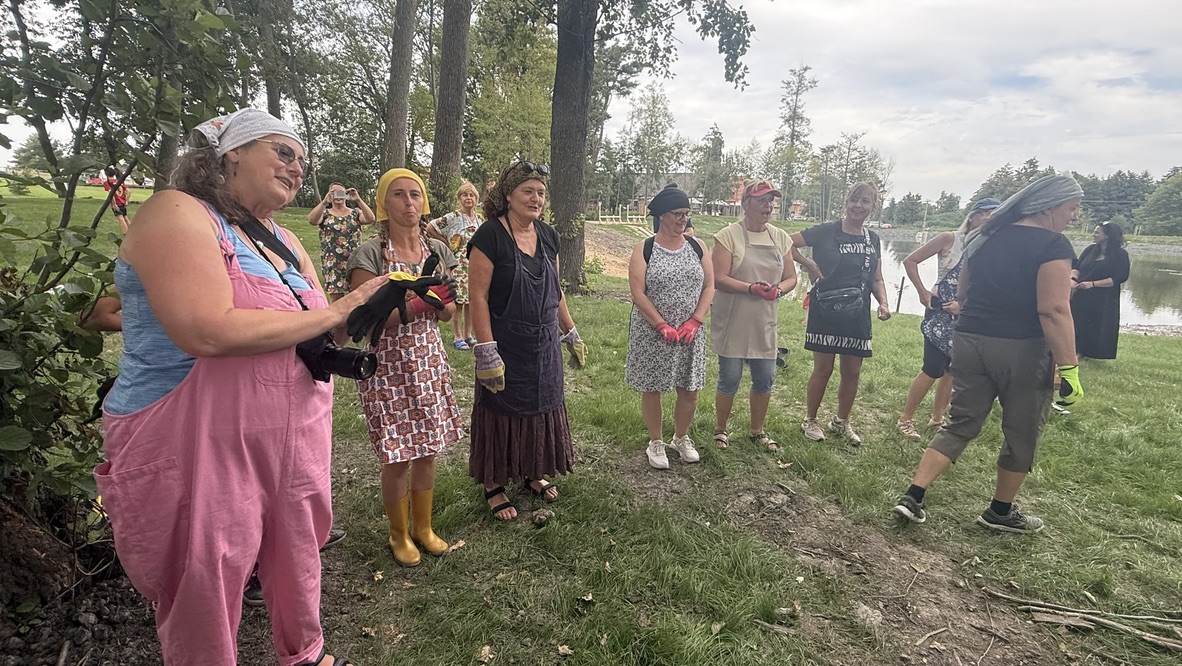 let balonem Farma Bláto – ranní start nad krajinou Sázavy