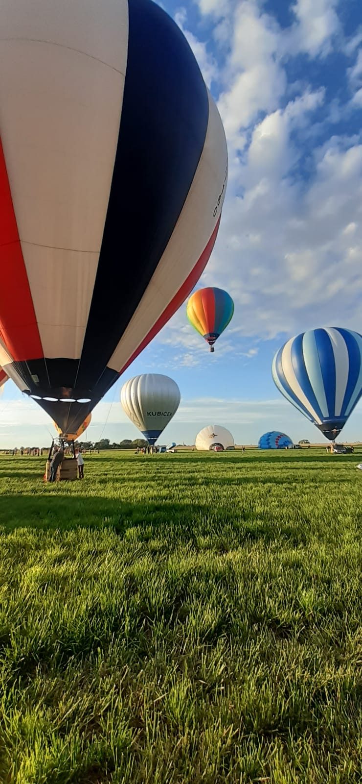večerní let balonem nad Sázavou – Farma Bláto