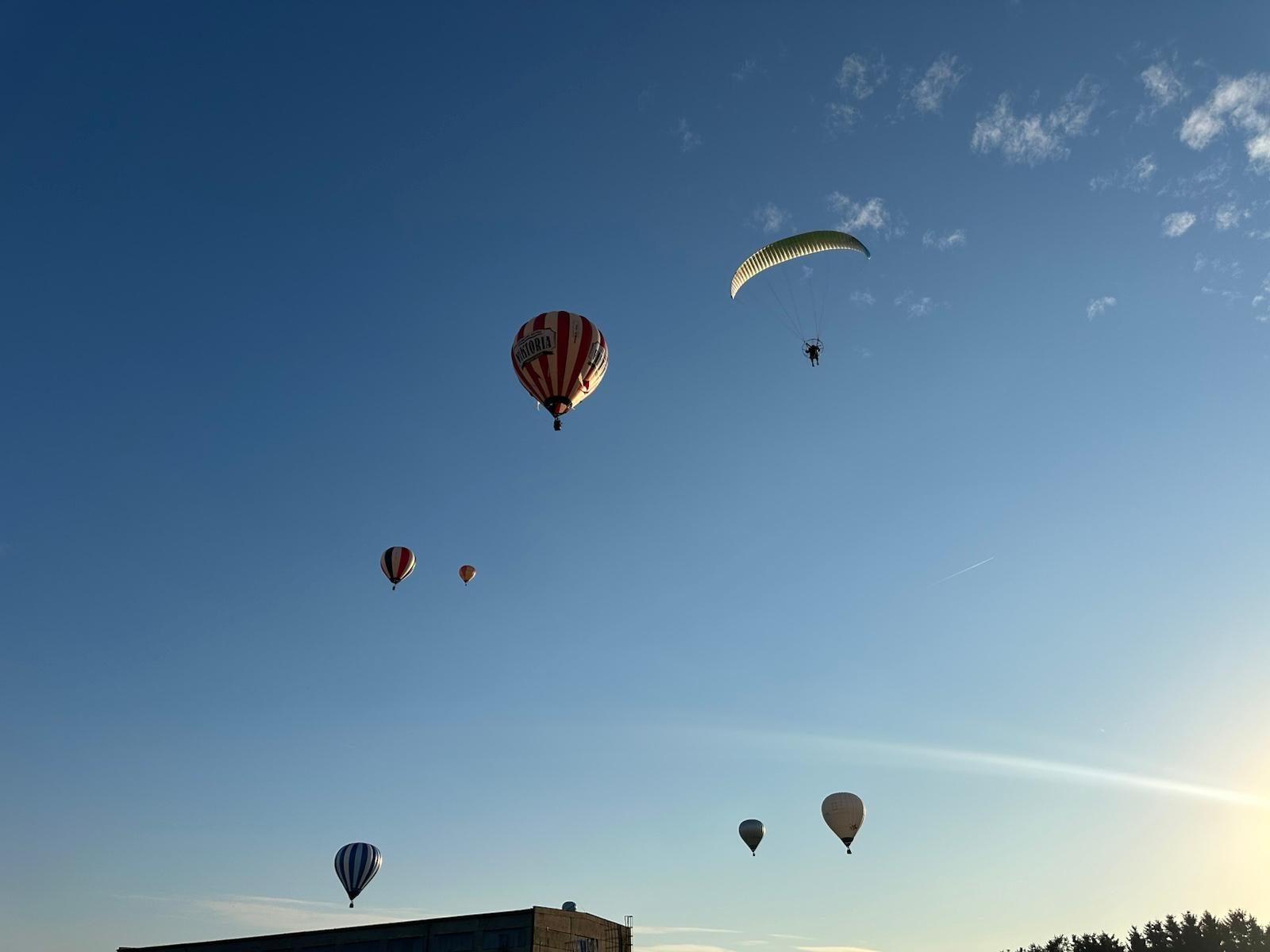 koš balonu – let nad krajinou Sázavy, Farma Bláto